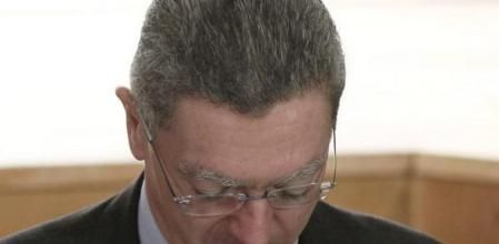 El ministro de Justicia, Alberto Ruiz Gallardón, durante su asistencia al Foro ABC