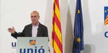 Duran, durante su intervención en el Consell Nacional de UDC.