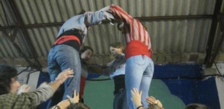 Primer assaig del Xiqüelos i Xiqüeles del Delta d'Amposta.