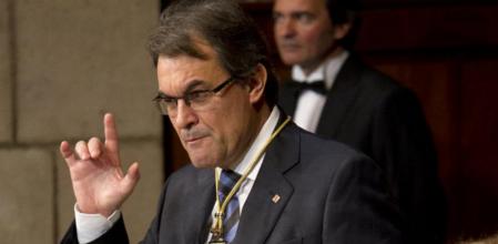 Mas ha hablado claro durante el primer discurso como presidente de la Generalitat