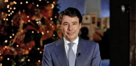 Ignacio González durante el mensaje de Nochevieja dirigido a los madrileños
