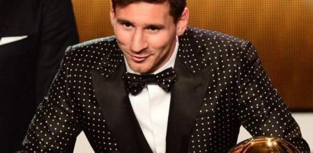 Leo Messi recibe su cuarto Balón de Oro en la gala de la FIFA