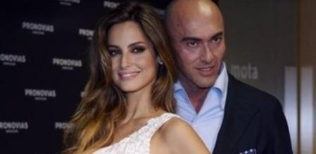 Manuel Mota y la modelo Ariadne Artiles