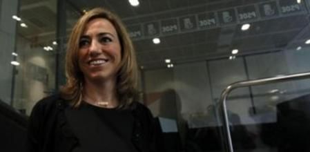 La exministra Carme Chacón, durante la reunión del Comité Federal del PSOE celebrada en Madrid.