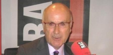 El líder de unió, Josep Antoni Duran Lleida, en la entrevista en RAC1
