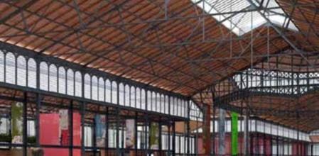 Interior del futur Born Centre Cultural de Ciutat Vella