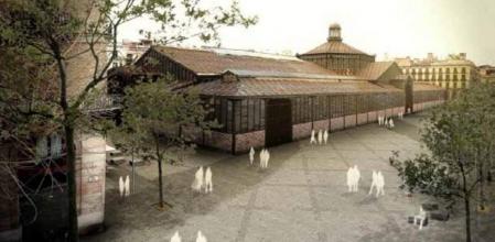 Imatge virtual de com serà l'entorn del Mercat del Born