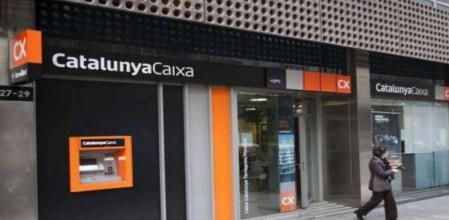 Una sucursal de Catalunya Caixa en Barcelona
