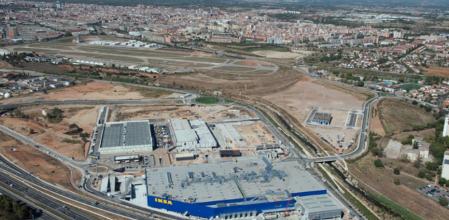 Imagen aérea de Sant Pau de Riu-sec con Sabadell, Barberà y Badia en su entorno