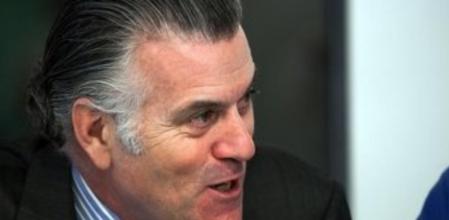 Imagen de archivo del extesorero del PP, Luis Bárcenas, en la sede del partido en Madrid