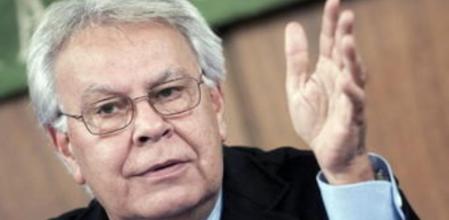 El expresidente del Gobierno Felipe González.