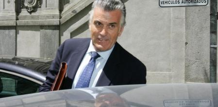 El extesorero del PP Luis Bárcenas saliendo de declarar en el Tribunal Supremo