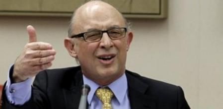 El ministro de Hacienda y Administraciones Públicas, Cristóbal Montoro, durante su comparecencia en el Congreso para hablar de la amnistía fiscal.