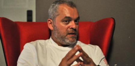 Xavier Pellicer durante una entrevista