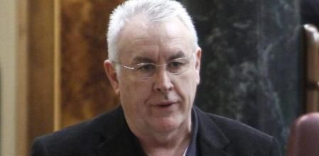 Cayo Lara, en el pleno del Congreso