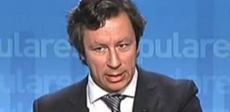 Floriano en la sede del PP en Madrid