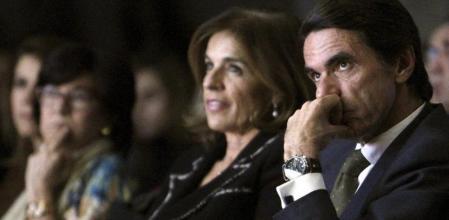 José María Aznar y Ana Botella, en el Círculo de Bellas Artes de Madrid