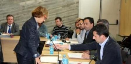 La vicepresidenta del Consell Comarcal del Gironès, Cuca Mascort (PP)