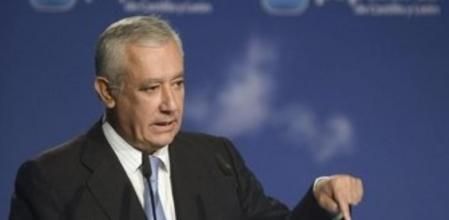 El vicesecretario general de Política Autonómica y Local del PP, Javier Arenas.