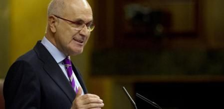 El líder de CiU, Josep Antoni Duran i Lleida, en el Congreso.
