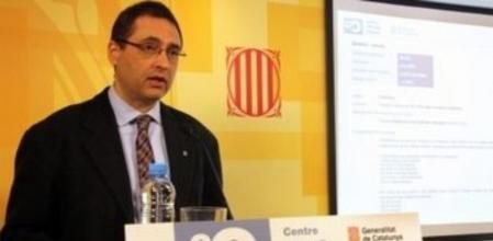 El director del CEO, Jordi Argelaguet, durante la presentación del barómetro