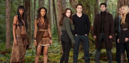Parte del reparto de la saga 'Crepúsculo'