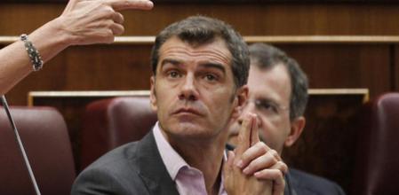 El diputado de UPyD, Toni Cantó, en el Congreso de los Diputados