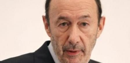 El secretario general del PSOE, Alfredo Pérez Rubalcaba.