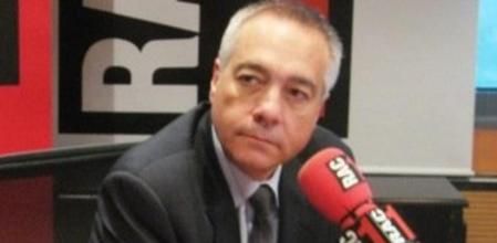 El primer secretario del PSC, Pere Navarro, en la entrevista en RAC1