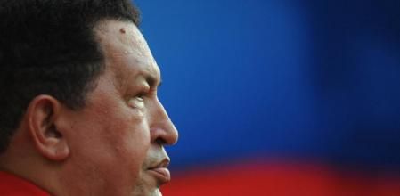 Hugo Chávez, en un acto electoral en Venezuela en julio de 2012