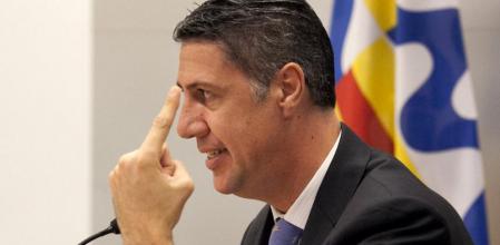 El alcalde de Badalona, Xavier García Albiol, en el Ajuntament