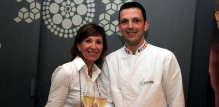 Jordi Bordas y su hermana Montse, en la presentación del proyecto