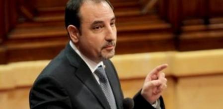 El conseller de Interior, Ramon Espadaler, en el Parlament de Catalunya.