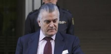 El extesorero del PP, a la salida de la Audiencia Nacional.