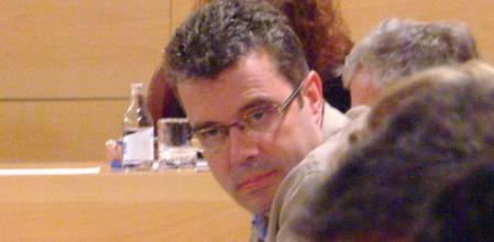 Esteve Terradas, en una imagen de su etapa como edil del PSC en Mataró