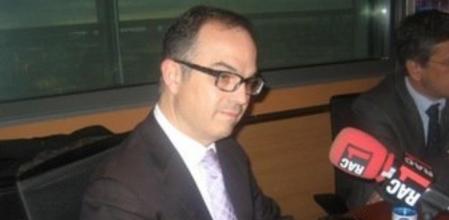 El portavoz de CiU, Jordi Turull, en la entrevista a RAC1