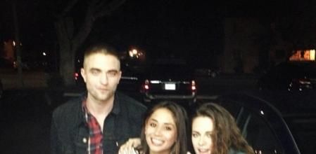 Robert Pattinson y Kristen Stewart, en una imagen subida a Instagram por la escritora Laura Austin