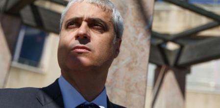 Germa Gordó el viernes en la sede del Departament de Justícia