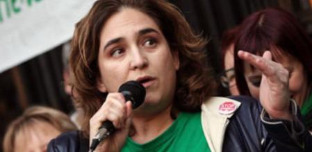 La portavoz de la PAH, Ada Colau