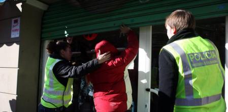 Registro de los Mossos en 2010 del local que regentaban el grupo más radical de los Boixos Nois