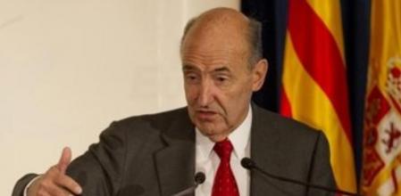 El abogado Miquel Roca en una conferencia reciente en Madrid