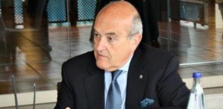 El gerente del Consorci de Comerç, Artesania i Moda, Miquel Rodríguez, durante el desayuno organizado en el Hotel Rey Juan Carlos de Barcelona