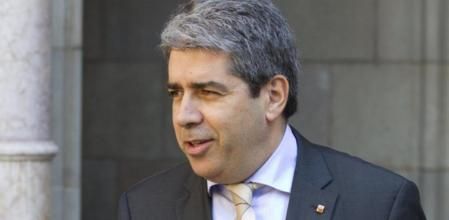 Francesc Homs, en el Palau de la Generalitat