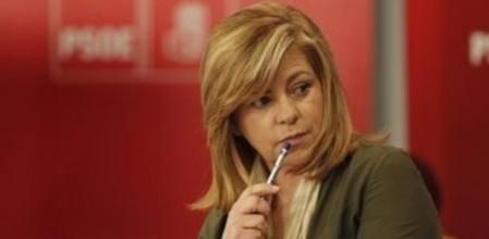 La vicesecretaria general del PSOE, Elena Valenciano,