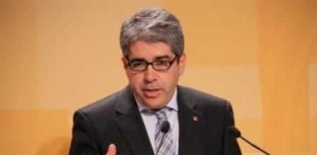 Francesc Homs, este martes después de la reunión del Consell Executiu.