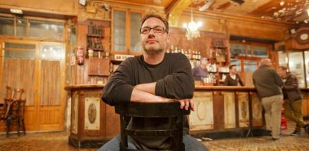 José Lamiel, en el bar Marsella