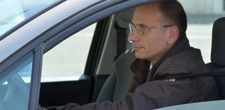 Enrico Letta, vicesecretario del PD, a su llegada al palacio del Quirinale