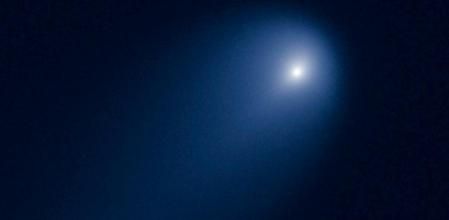 El cometa ISON, captado por el telescopio Hubble