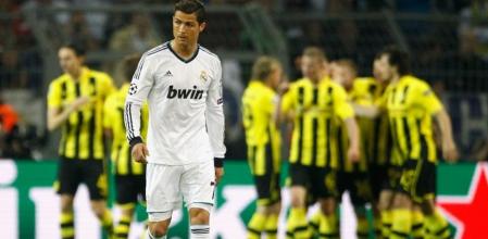 Cristiano Ronaldo marcó el gol de los blancos en el 4-1 de la ida