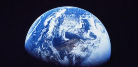 Imagen de la Tierra tomada desde el espacio